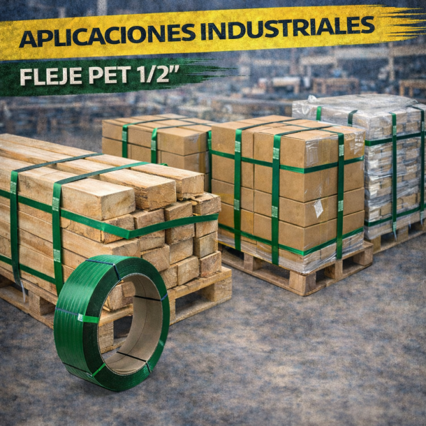 Flejes PET de 1/2 de Flejes Mexico&reg;