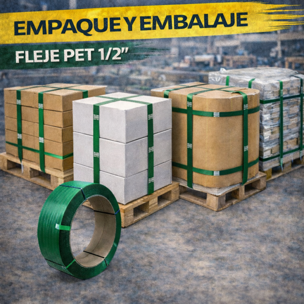 Flejes PET de 1/2 de Flejes Mexico&reg;